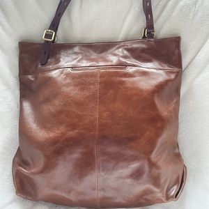 #25 Hobo Brown leather Satchel/Purse